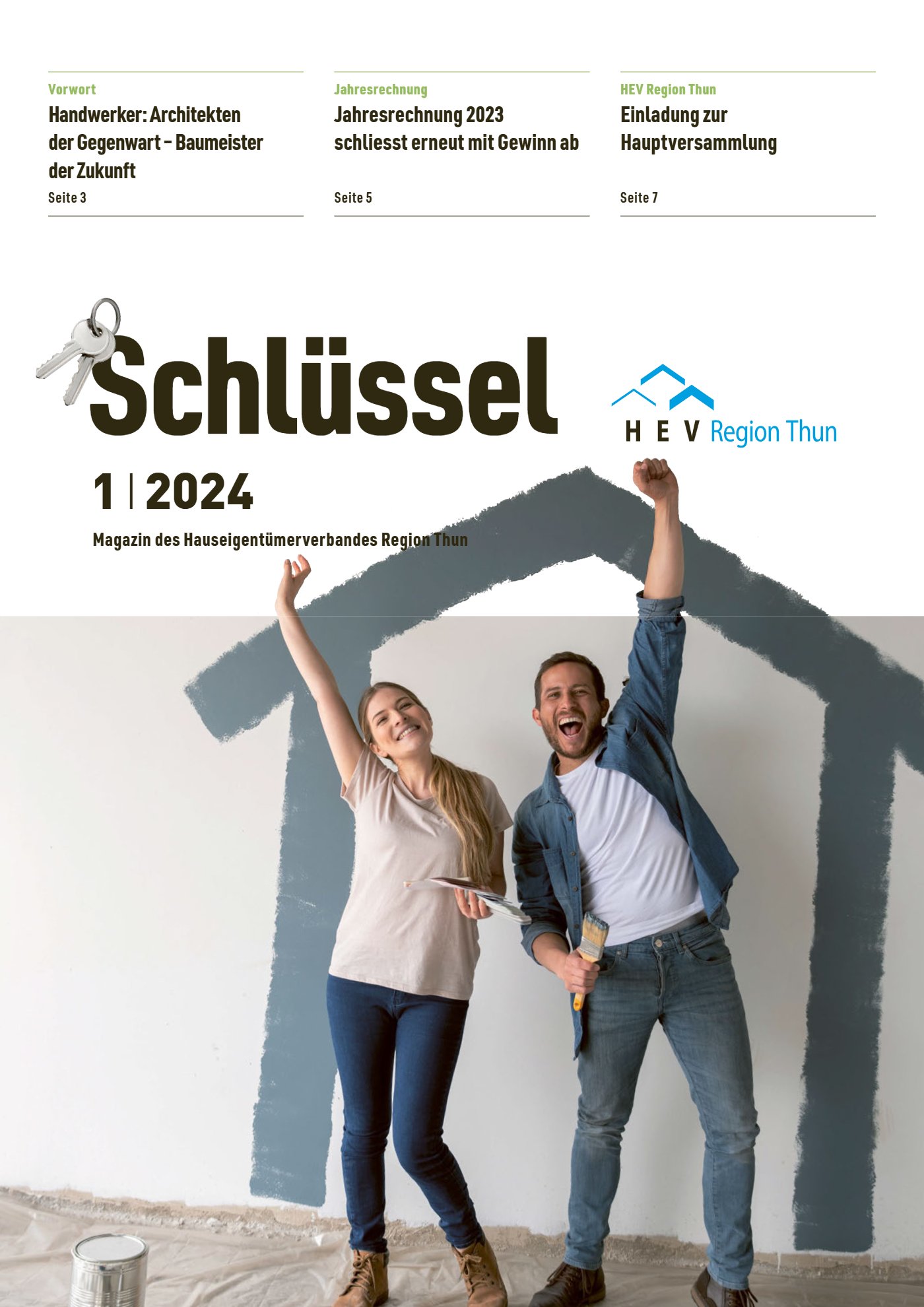 Titelseite Schlüssel 1 I 2024
