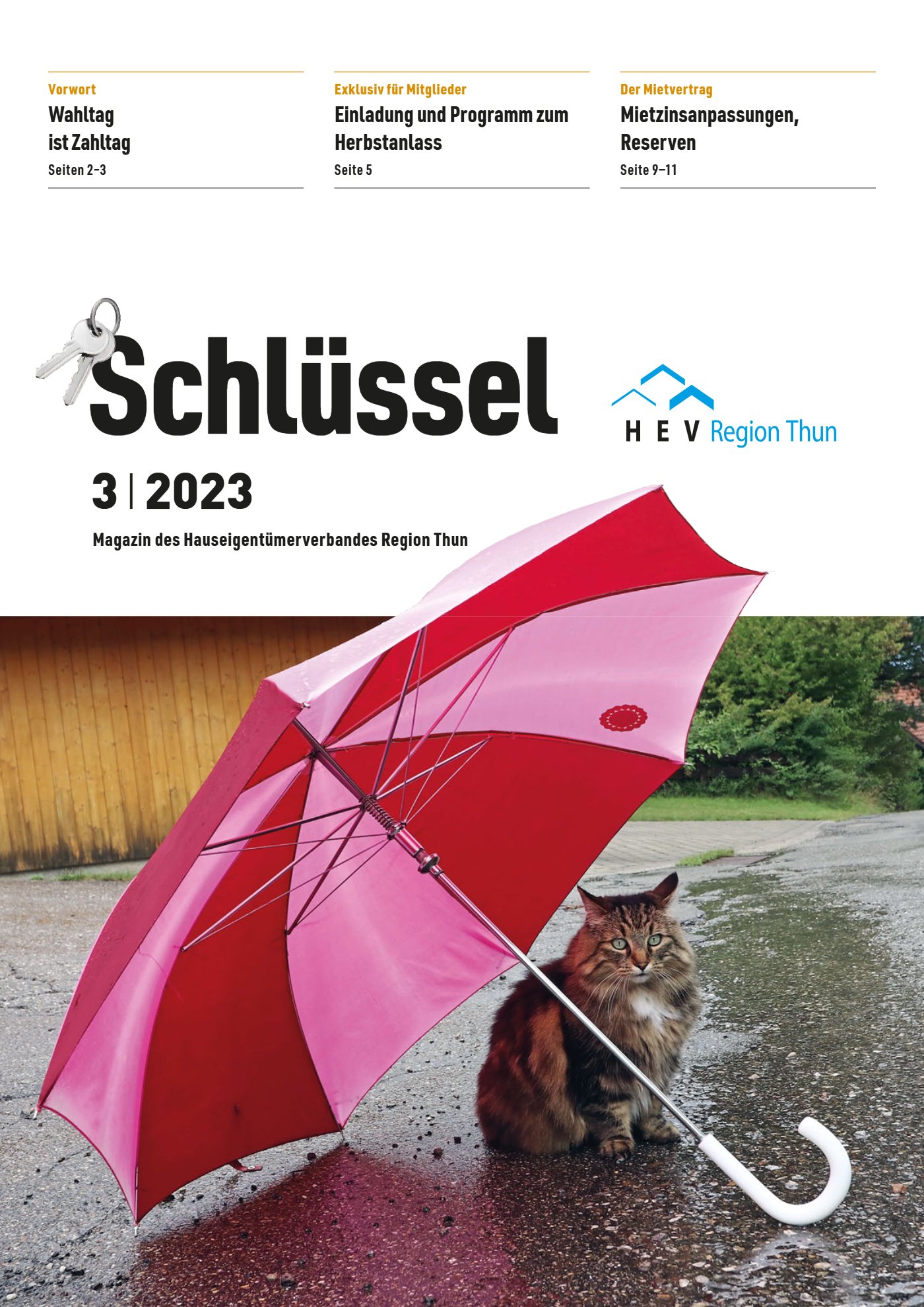 Titelseite Schlüssel 3 I 2023