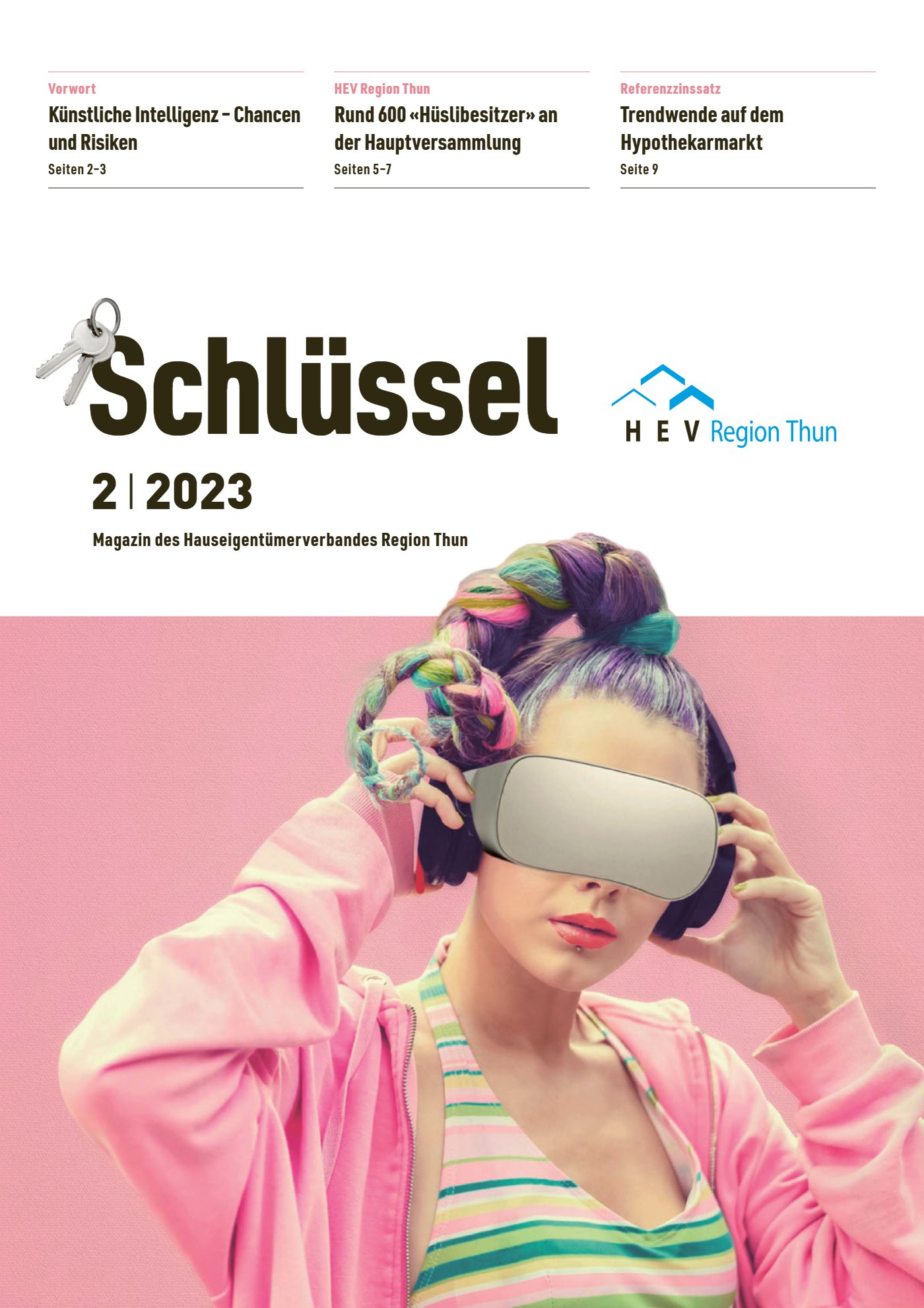 Titelseite Schlüssel 2 I 2023
