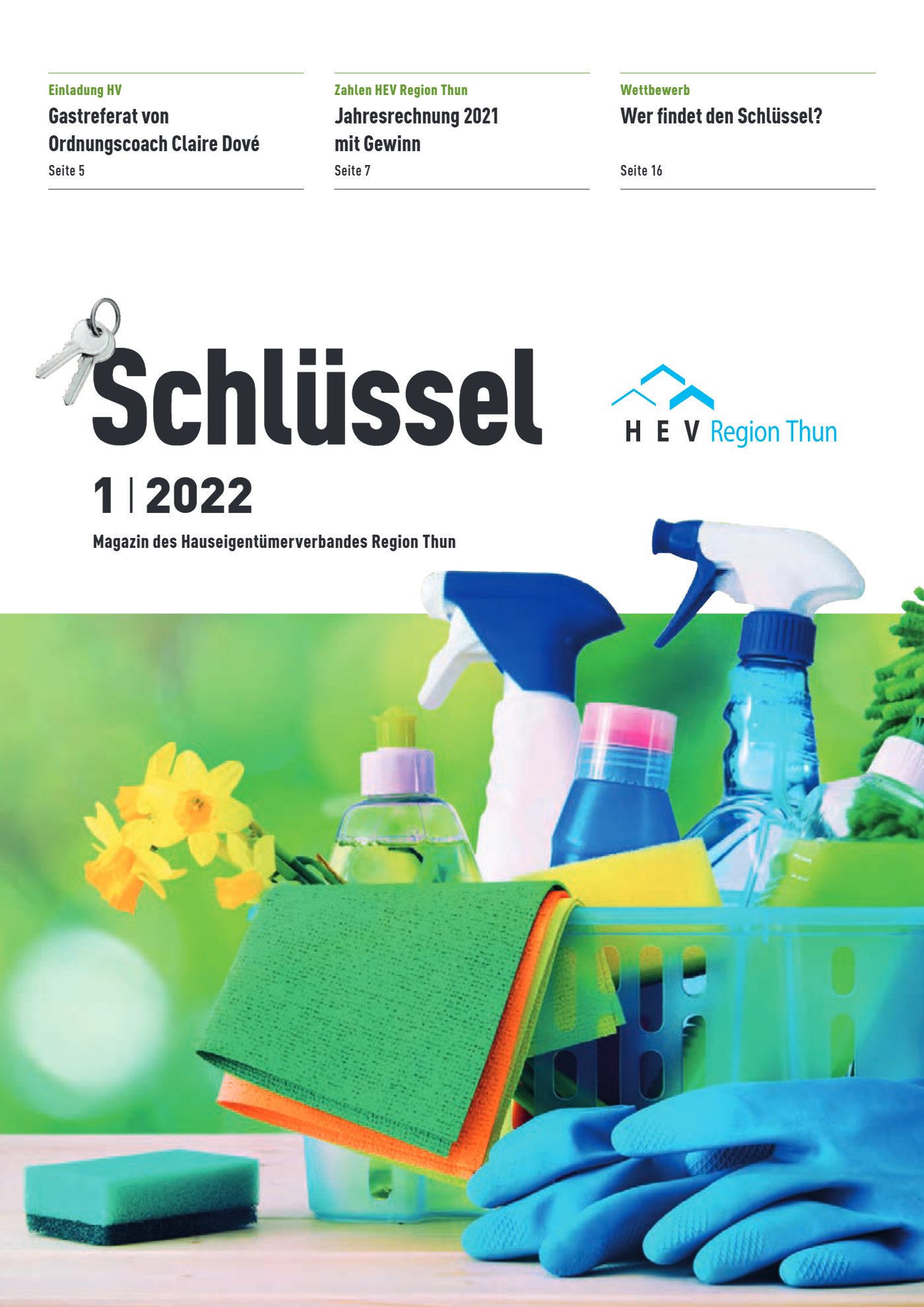 Titelseite Schlüssel 1 I 2022
